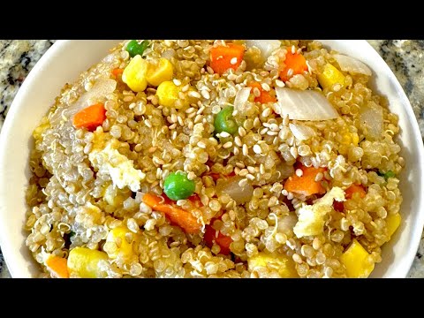 Instant Pot Hibachi Fried Quinoa