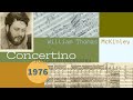 McKinley: Concertino (1976) for grand orchestra