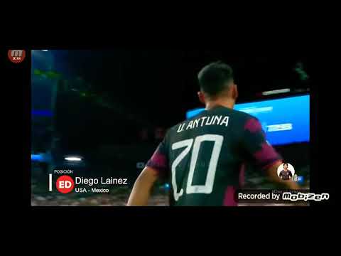 diego lainez vs estados unidos  (GOL)