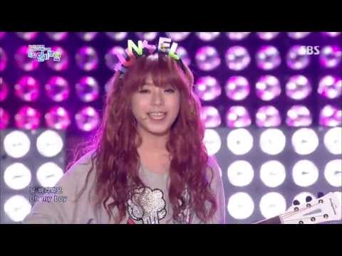 Live HD | 130512 주니엘 "귀여운 남자 (Pretty Boy)" @ SBS 인기가요