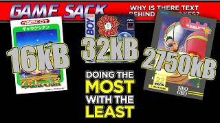 The MOST IMPRESSIVE small memory CARTRIDGE GAMES