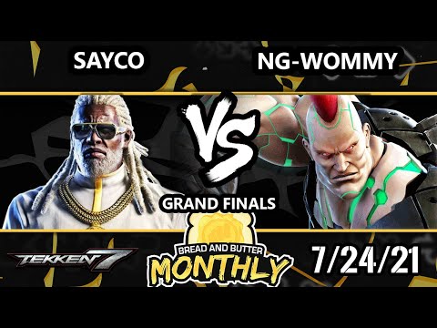 BnB 22 GRAND FINALS - Sayco (Leroy) Vs. NG-Wommy [L] (Jack-7, Katarina) Tekken 7