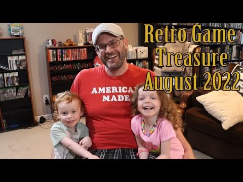 Retro Game Treasure August 2022 unboxing