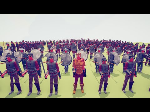 7x KNIGHT SPAWNER vs 200x MEDIEVAL ARMY - Totally Accurate Battle Simulator TABS