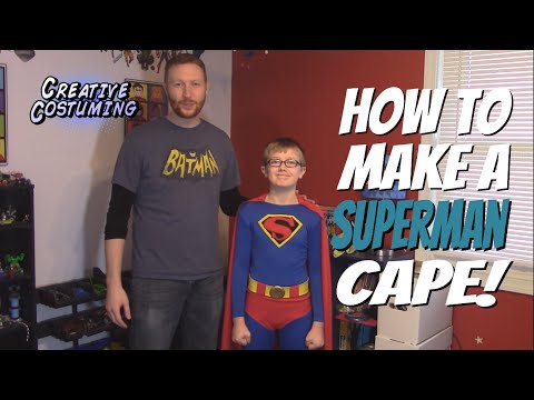 How to Make a Superman Cape and Shield!