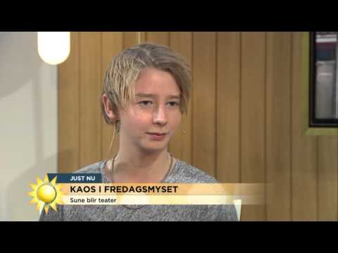 Lyckan för barnfamiljerna – nu sätts Sune upp på teater - Nyhetsmorgon (TV4)