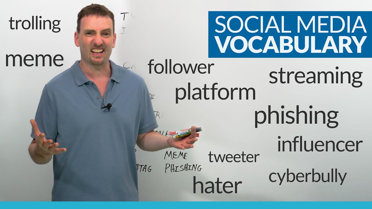 Social Media Vocabulary In English 30 Words To Learn Engvid Social Media Vocabulary In English 30 Words To Learn Engvid