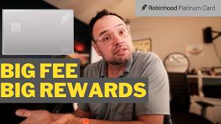 NEW Robinhood Platinum Credit Card 5% Rewards!