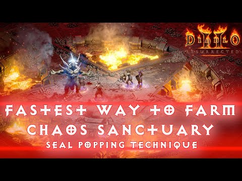 Fastest Chaos Sanctuary Farming Technique | Improve your drop rates tenfold | diablo 2 resurrected