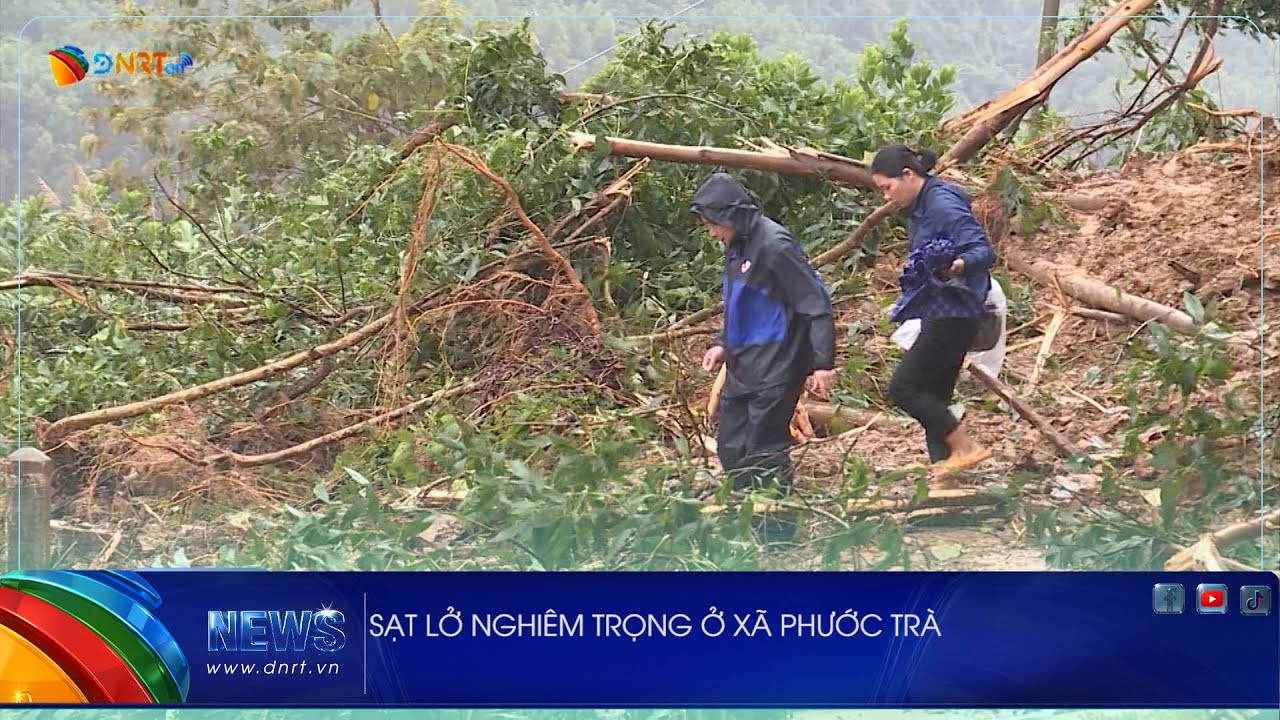 SẠT LỞ NGHIÊM TRỌNG Ở XÃ PHƯỚC TRÀ