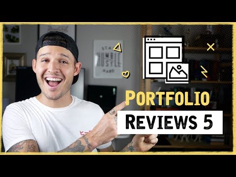 Design Portfolio Review Critique | Part 5 ️