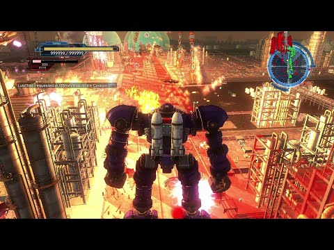 EDF Earth Defense Force 5 DLC 2 M 10 Engage Alien Troops 2 - Rambo Incarnate - Air Raider Inferno