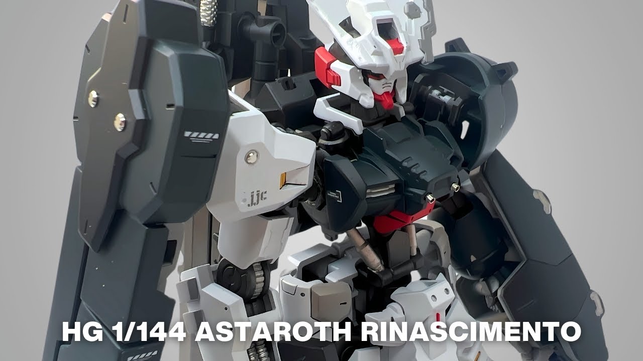 Gunpla Build｜HG 1/144 Gundam Astaroth Rinascimento