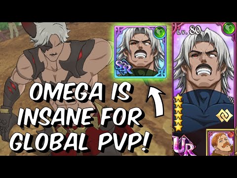 Omega Rugal is INSANE for Global PVP - God Tier Pierce Cleave - Seven Deadly Sins: Grand Cross