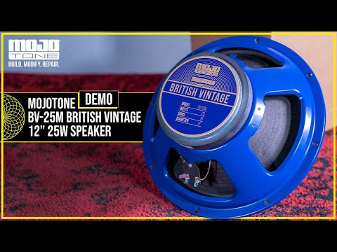 Mojotone  BV-25M 25W 12" British Vintage Speaker 16 OHM image 2