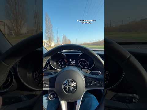Speed test 0-100 km/h Alfa Romeo Giulia 150cv 2.2 diesel