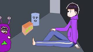 【おそ松さん人力】一松が少しだけ夜咄ディセイブを歌ったよ【一松】