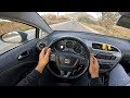 Seat Leon 1 6 TDI 2011 105HP POV Test Drive