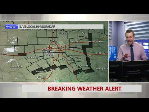 Monday's Dallas - Fort Worth Forecast  WINTER STORM BEGINS #dfwwx #txwx