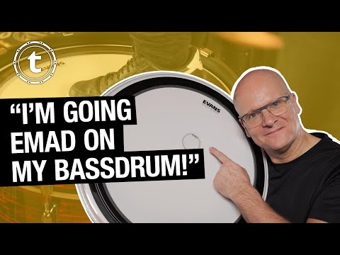 Michael Schack | The best Bassdrum Batterhead | EVANS UV EMAD
