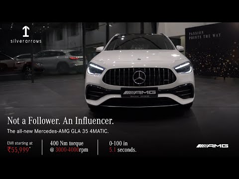 The all-new Mercedes-AMG GLA35 4MATIC 2022 #January2023 benefits*