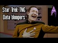 Star Trek TNG Data Bloopers