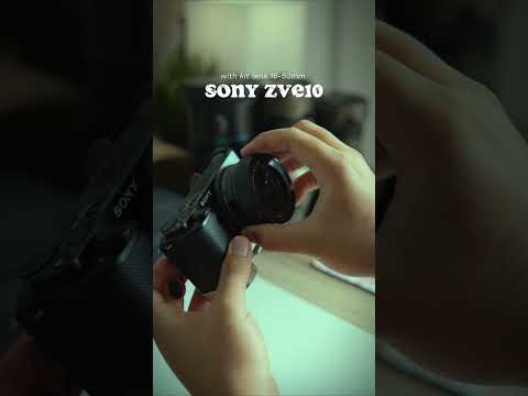 Sony zv-e10 + Kit lens (best content creation camera)