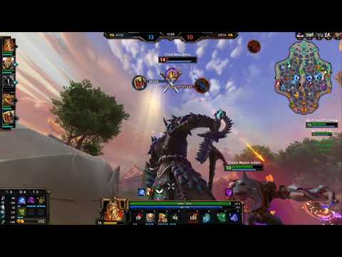 GUARDIANS IN THE SOLO LANE - ARES SOLO ALL HE HAS IS CRIPPLE AND A DREAM - Smite Solo Gameplay
