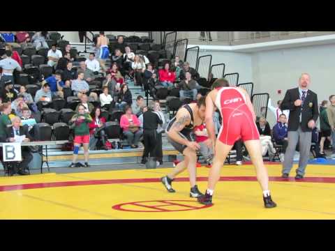 2013 Senior National Championships: 96 kg Jeremy Latour vs. Tom MacCrae