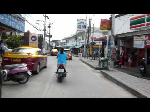 Koh Samui Lamai Beach Road 28.12'10 サムイ島ラマイビーチロード