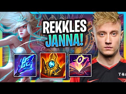 REKKLES BRINGS BACK JANNA! | T1 Rekkles Plays Janna Support vs Sona!
