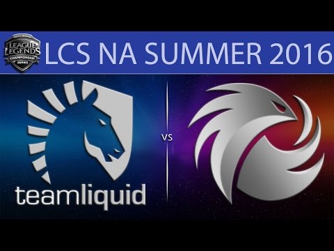 [LoL Highlights] TL vs P1 Game 2 | LCS NA Summer 2016 (17.06.2016) - Team Liquid vs Phoenix1