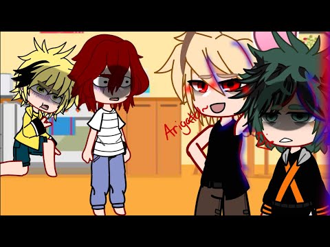 Deku and Bakus morning voices ||MHA skit|| GachaMaxXD