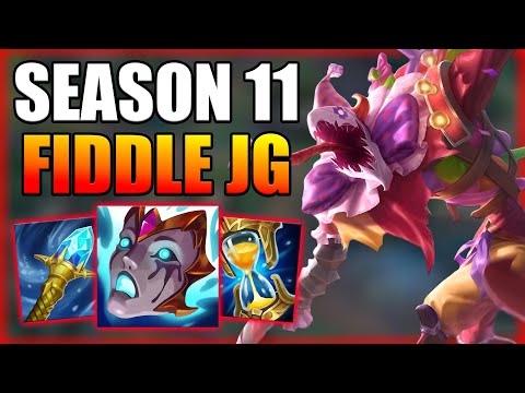 HOW TO PLAY FIDDLESTICKS JUNGLE WHILE PERMA INVADED - Season 11 Fid Jungle Guide - League of legends
