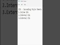 Full Form Of CSS Use Of CSS Types Of CSS CSS In Hindi Css Website Design