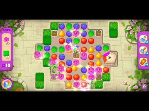 Gardenscapes 8389 level