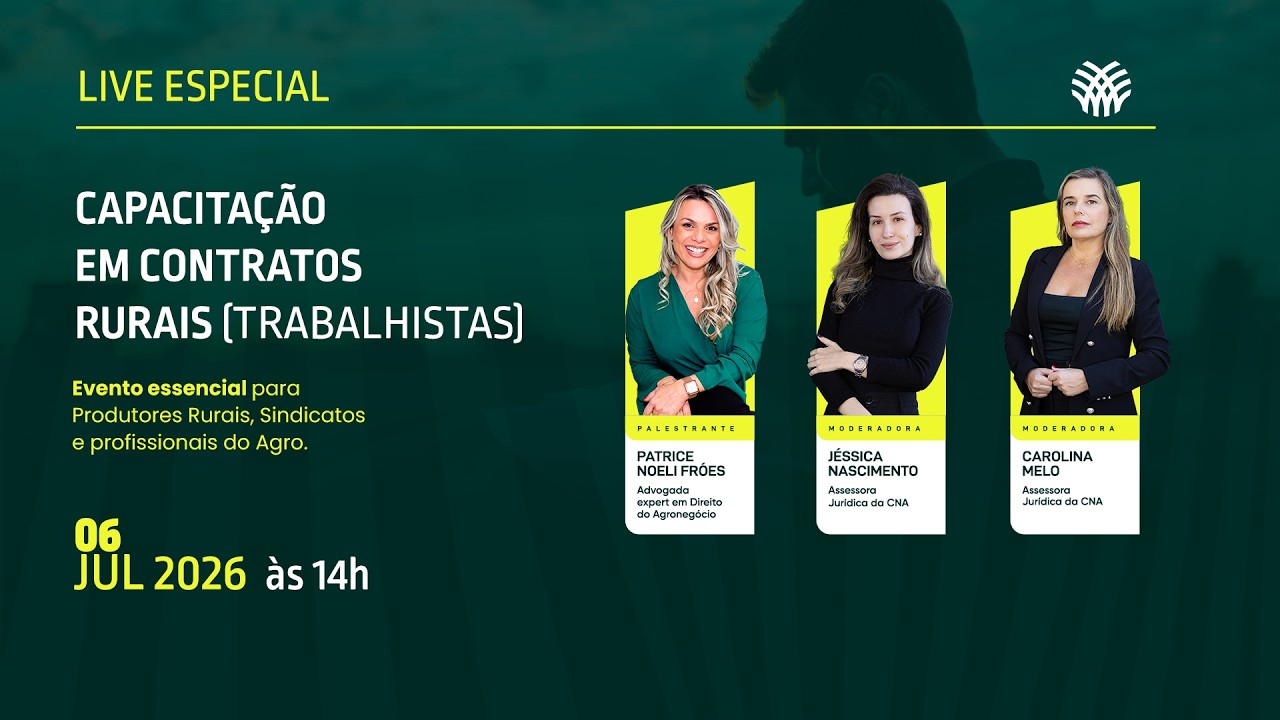 Capacitação  em contratos  rurais (trabalhistas)