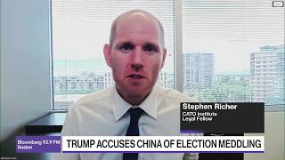 Trump Accuses China of Election Meddling, Threatening Truce
