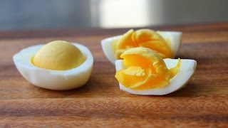 Soft Hard Boiled Eggs - How to Steam Perfect Hard Boiled Eggs with Soft, Tender Yolks by Food Wishes
