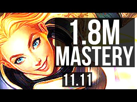 LUX vs AKALI (MID) | 10/1/6, 1.8M mastery, 1100+ games, Legendary | NA Challenger | v11.11