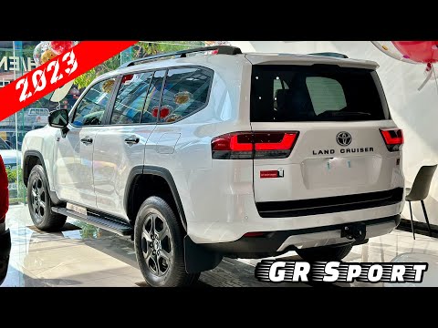New ! 2023 Toyota LAND CRUISER GR Sport - Best Luxury SUV | White Color