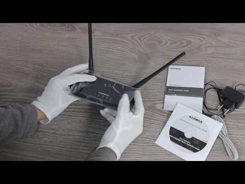EDIMAX BR-6428nS V5 Edimax 802.11b/g/n N300 5-in-1 N300 Wi-Fi Maršrutizatorius, AP, Range Extender, WISP video