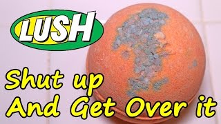 LUSH - Shut Up and Get Over It  Bath Bomb - DEMO - Underwater View - Review UK Kitchen