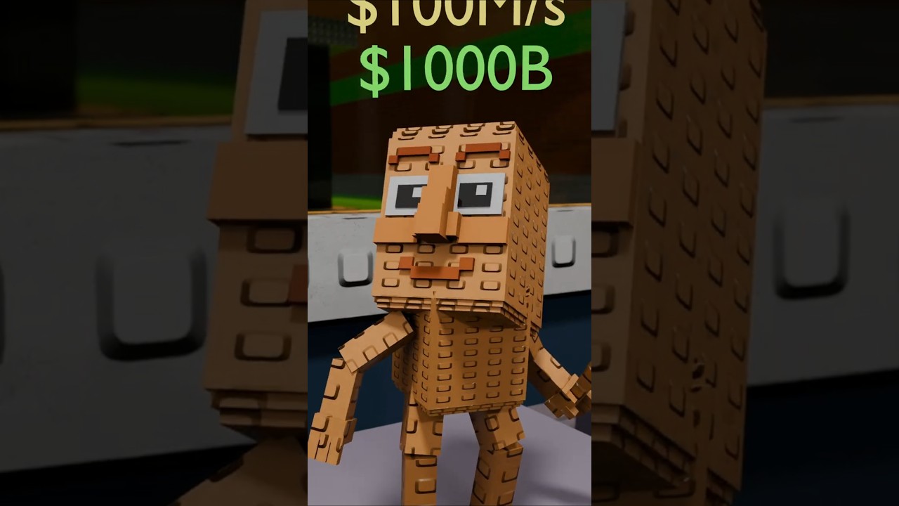 Baby Tung Tung Sahur meets Bacon, who outranks a Bad Noob🔥 (Steal the brainrot animation)