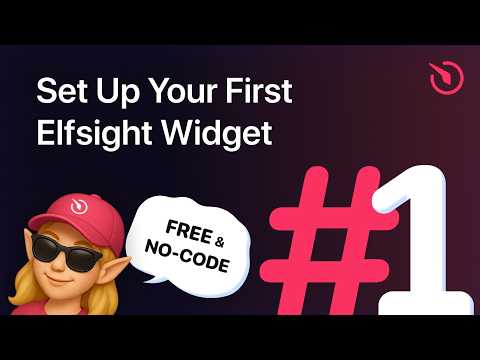 How to Set Up Your First Elfsight Widget video thumbnail
