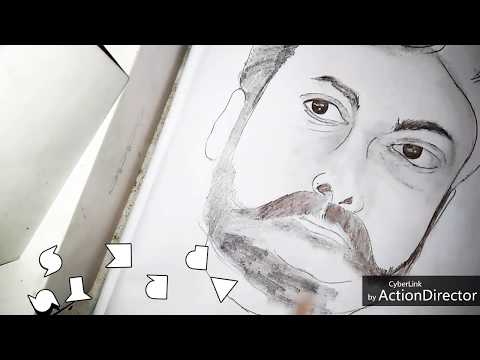 Sye ra portirat of chiru by pks/@rts