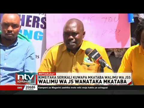 Walimu wa JS wanataka mkataba