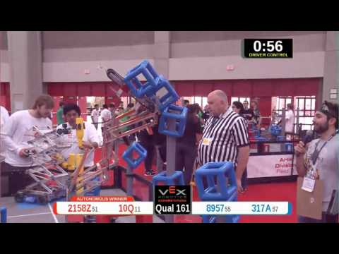 2015 VRC Arts Q161 - 2158Z 10Q vs 8957 317A - 92 to 44 - VEX Worlds 2015 - Arts Division