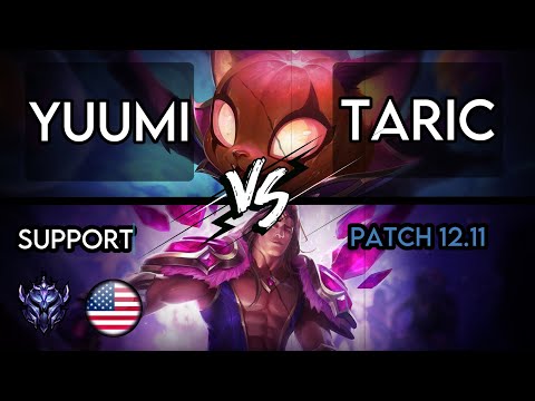 Yuumi Support vs Taric - NA Diamond Tier - Patch 12.12 - High KDA