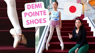 Fitting for DEMI Pointe Shoes